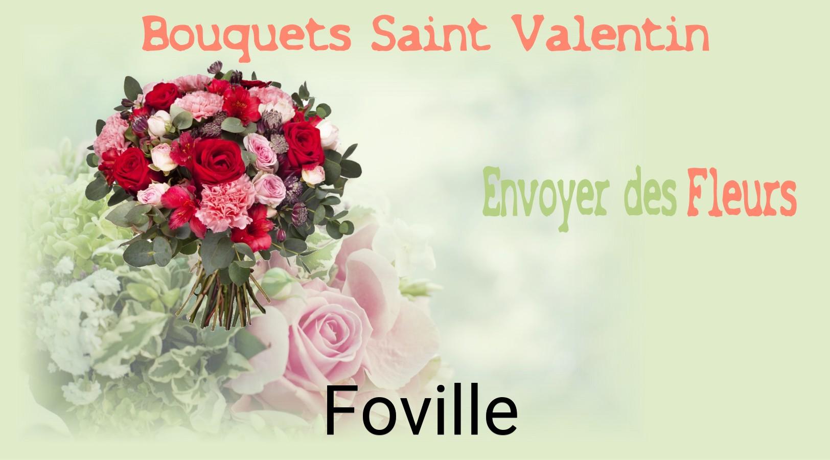 Roses de Saint-Valentin livrées à Foville